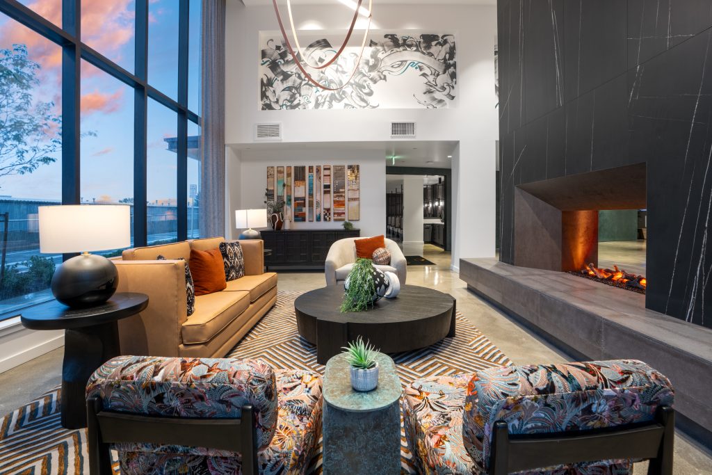 Copal Bellevue apartments lobby