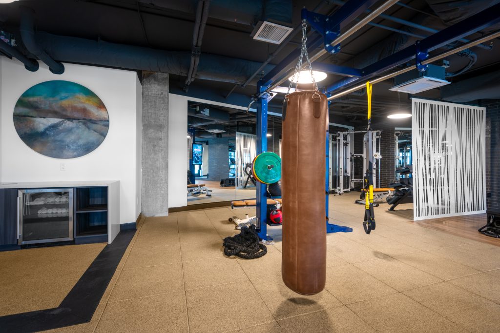 Copal Bellevue Apartments fitness center