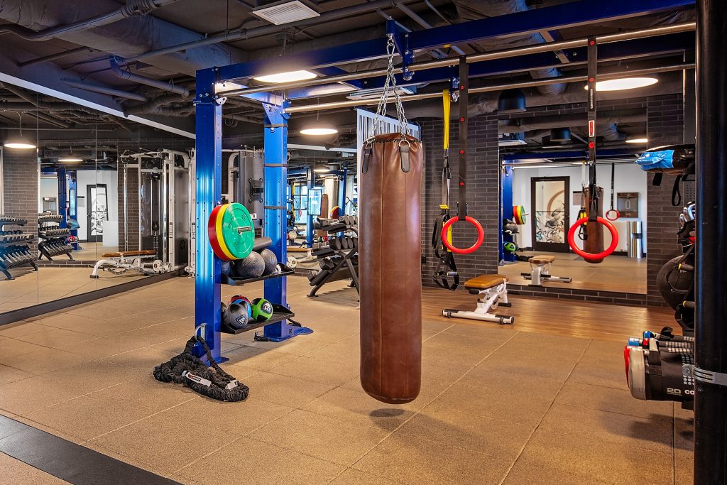 Copal Bellevue Apartments fitness center